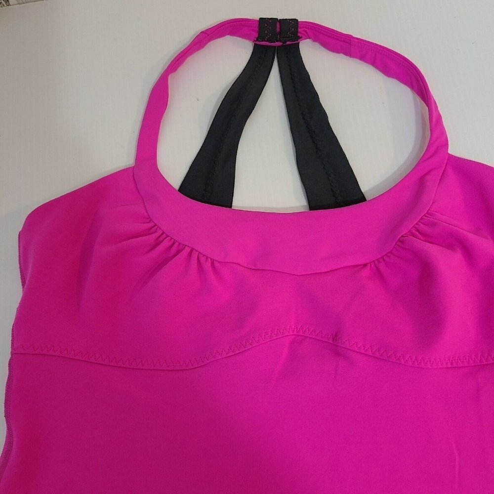 Women's Lululemon Pink Bra Tank Top T Shirt Sz ?? - Picture 4 of 7